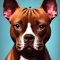 American Boston Bull Terrier dog profile picture