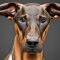 Doberman Greyhound dog profile picture