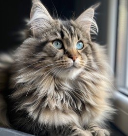 Amerikai hosszúszőrű macska profilképe
