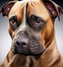 American Staffy Bullmastiff kutya profilkép