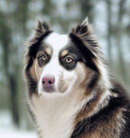 Aussie Siberian kutya profilkép