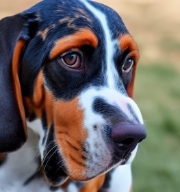 Basset Bluetick dog profile picture
