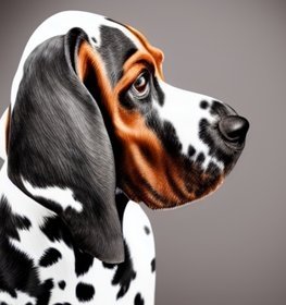Bassmatian kutya profilkép