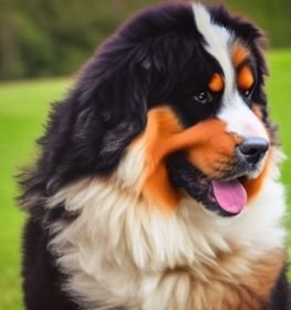 Berner Chow dog profile picture