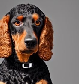 Black and Tan Coonoodle dog profile picture