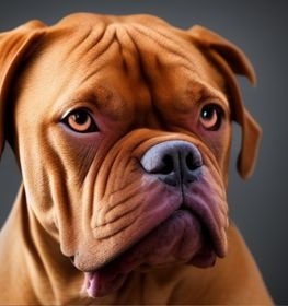 Bordeaux Pitbull kutya profilkép
