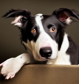 Border Collie Bull Staffy dog profile picture