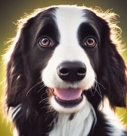 Border Collie Cocker dog profile picture