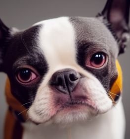 Boston Chin kutya profilkép
