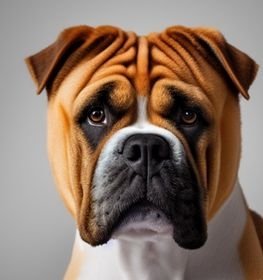 Boxer Chow dog profile picture
