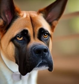 Boxer Shepherd dog profile picture