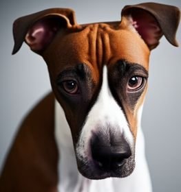Boxer Whippet kutya profilkép