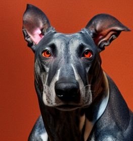 Bull Greyhound Terrier kutya profilkép