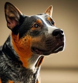 Bull Heeler Terrier kutya profilkép
