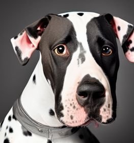 Bullmatian Terrier kutya profilkép