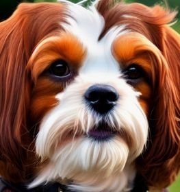 Cavanese kutya profilkép