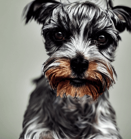 Cseh terrier kutya profilkép