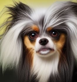 Chinaranian kutya profilkép
