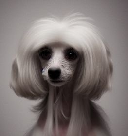 Chinese Crestepoo kutya profilkép