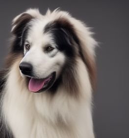 Collie Pyrenees kutya profilkép
