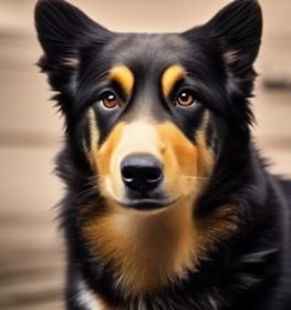 Corgi-Flat kutya profilkép