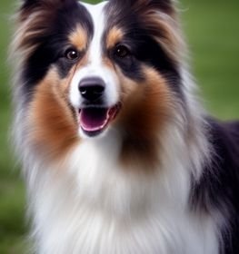 Cosheltie kutya profilkép