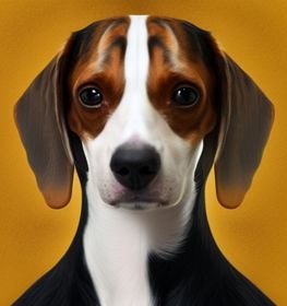 Crested Beagle kutya profilkép