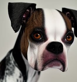 Crested Boxer dog profile picture