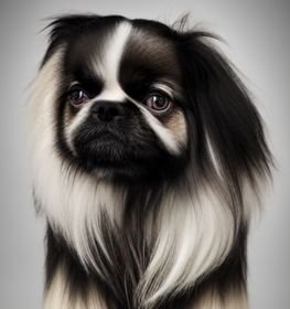 Crested Peke kutya profilkép