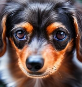 Dameranian kutya profilkép