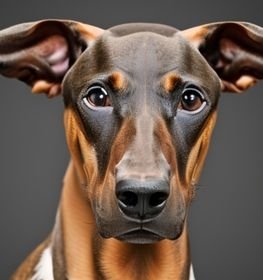 Doberman Greyhound dog profile picture
