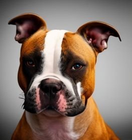 English Bully Staffy Bull Terrier dog profile picture