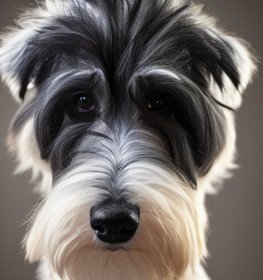 Eskimo Schnauzer kutya profilkép
