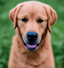 Goldador kutya profilkép