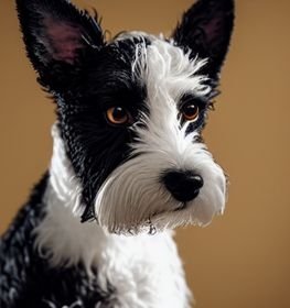 Wire Scottish Fox Terrier kutya profilkép