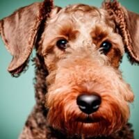 Airedale Terrier Dog Portrait 9