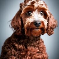 Cockapoo Dog Portrait 4