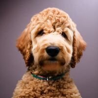 Goldendoodle Dog Portrait 10