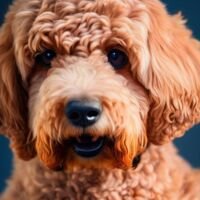 Goldendoodle Dog Portrait 13
