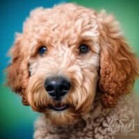 Goldendoodle Dog Portrait 15