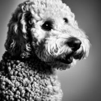 Goldendoodle Dog Portrait 26