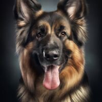 King Shepherd Portrait 4