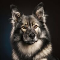 Lapponian Herder Dog Portrait 2