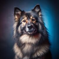 Lapponian Herder Dog Portrait 3