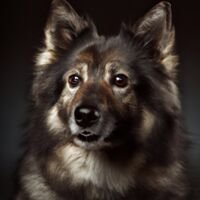 Lapponian Herder Dog Portrait 9